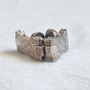 Intricately-Designed KONSTANTINO Sterling Silver Cuff Links